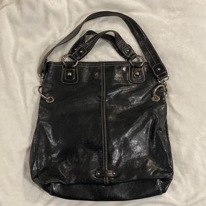 Nine West black convertible purse